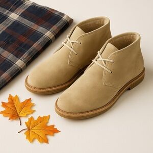 HUNTER Chukka Desert Suede lace up boots size 39/8.5